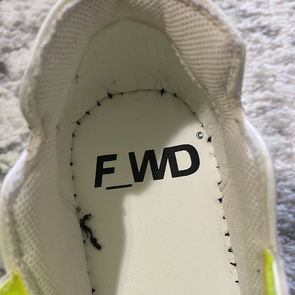 F_WD women’s platform sandal sneakers black and white nomads size 38 - Picture 7 of 15